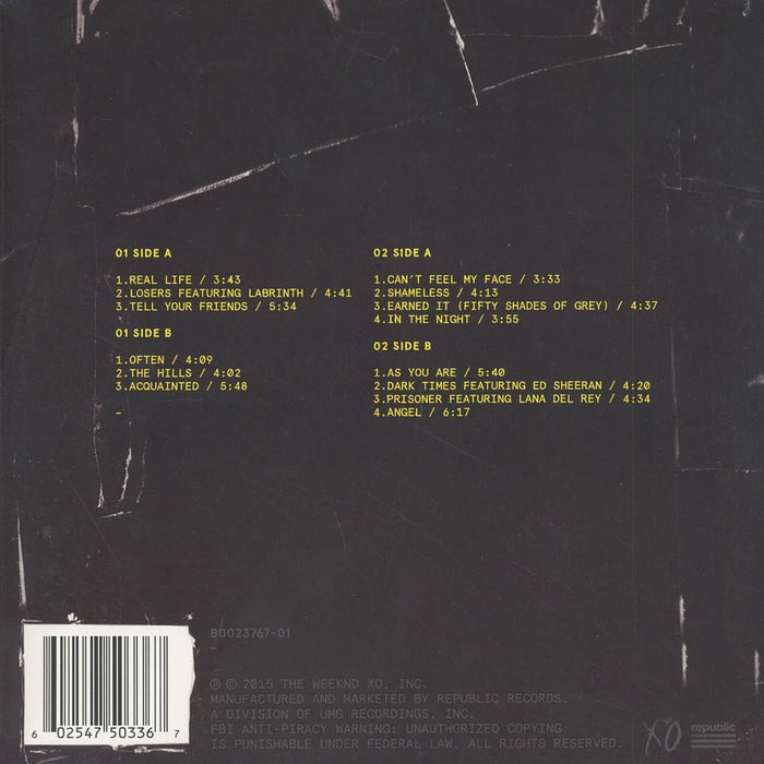 The Weeknd – Beauty Behind The Madness (2xLP) LP vinyl record, image 2 of 2