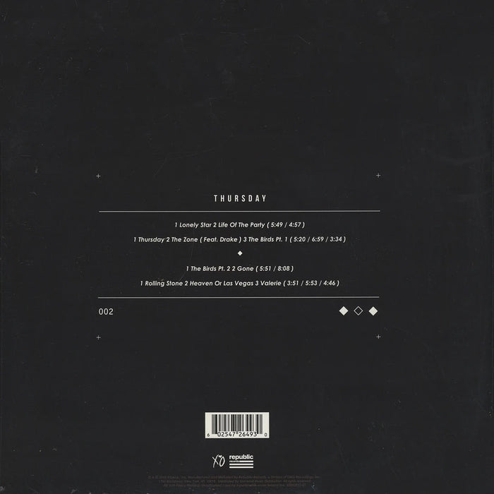 The Weeknd – Thursday (2xLP) LP vinyl record, image 4 of 4