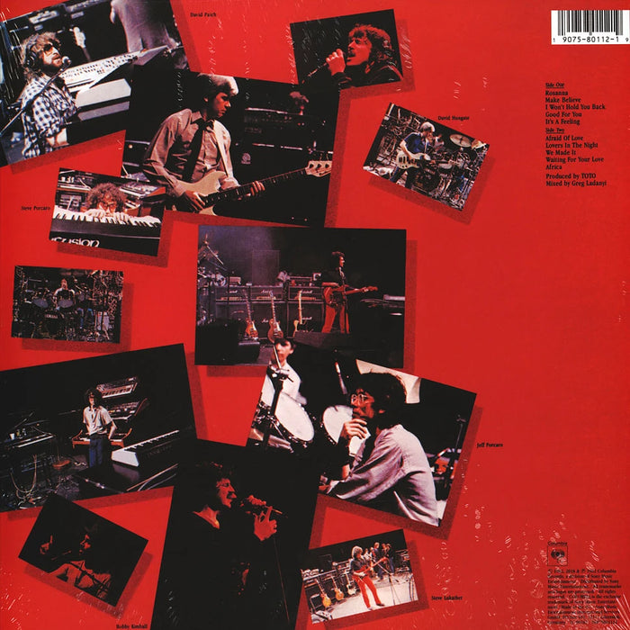 Toto – Toto IV LP vinyl record, image 2 of 2