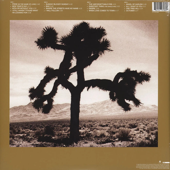 U2 – The Best Of 1980-1990 (2xLP) LP vinyl record, image 2 of 3