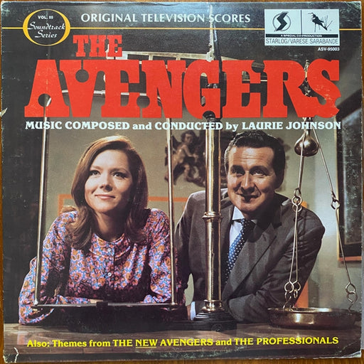 Laurie Johnson – Original Television Scores: The Avengers (LP, Vinyl Record Album)