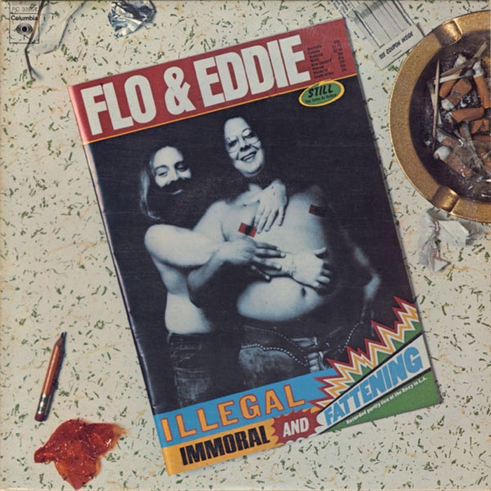 Flo & Eddie – Illegal, Immoral And Fattening (LP, Vinyl Record Album)