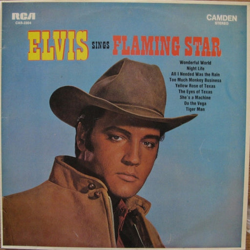 Elvis Presley – Elvis Sings "Flaming Star" (LP, Vinyl Record Album)