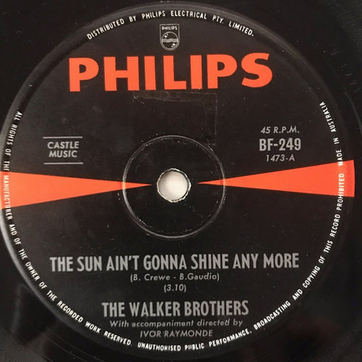 The Walker Brothers – The Sun Ain't Gonna Shine Any More (LP, Vinyl Record Album)