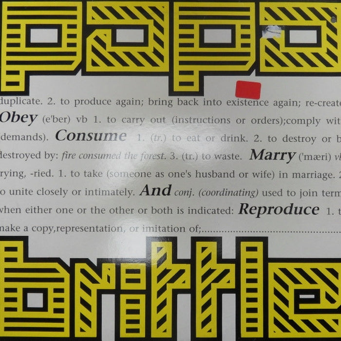 Papa Brittle – Obey, Consume, Marry And Reproduce (LP, Vinyl Record Album)