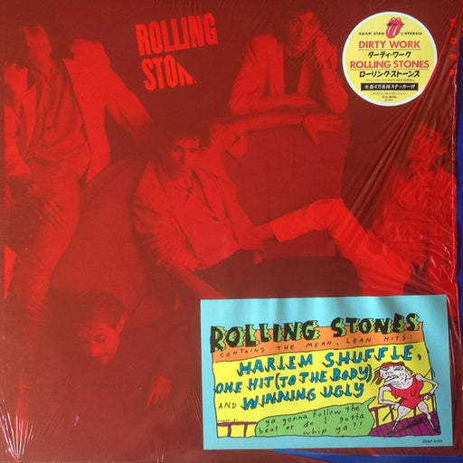 The Rolling Stones – Dirty Work (LP, Vinyl Record Album)