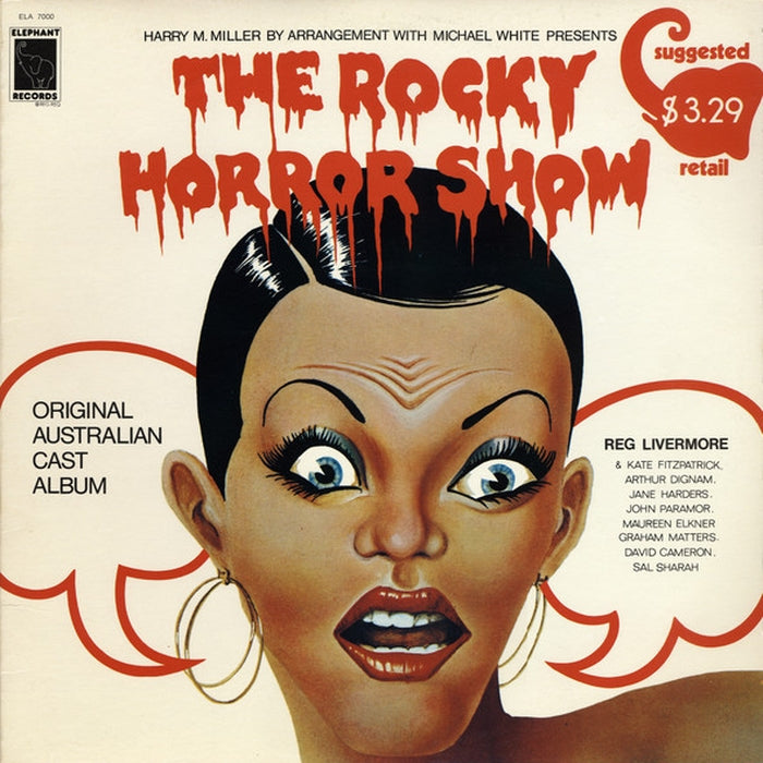 "The Rocky Horror Show" Original Australian Cast – The Rocky Horror Show: Original Australian Cast Album (LP, Vinyl Record Album)