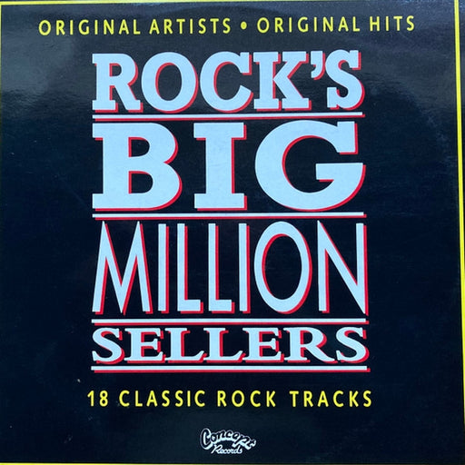 Various – Rock's Big Million Sellers - 18 Classic Rock Tracks (LP, Vinyl Record Album)