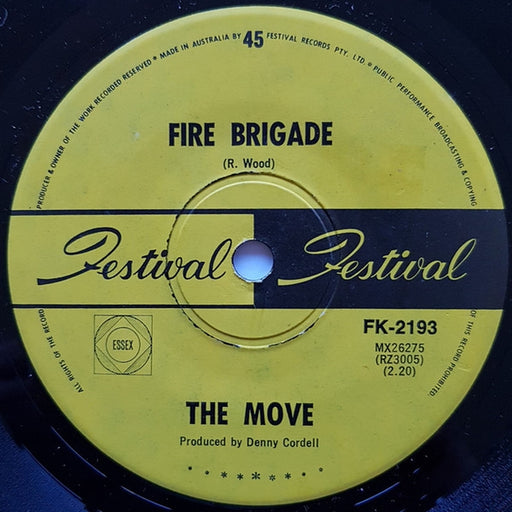 The Move – Fire Brigade (LP, Vinyl Record Album)