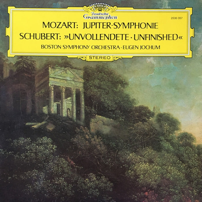 Wolfgang Amadeus Mozart, Franz Schubert, Eugen Jochum, Boston Symphony Orchestra – Jupiter-Symphonie / Unvollendete - Unfinished (LP, Vinyl Record Album)