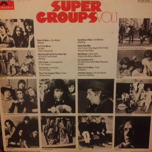 Various – Super Groups Vol.1 (LP, Vinyl Record Album)