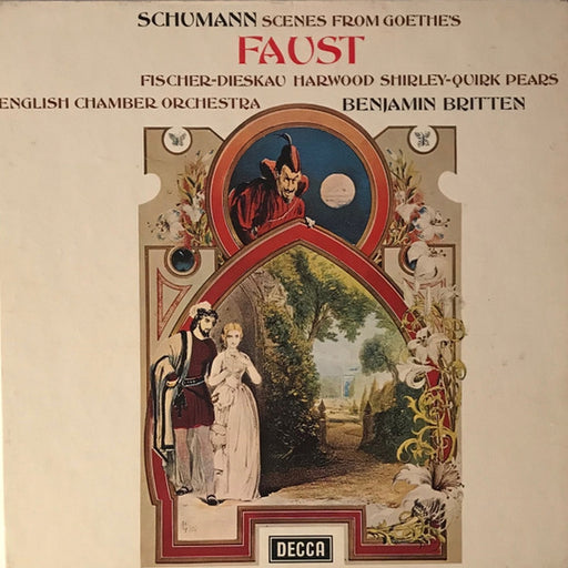 Robert Schumann, Dietrich Fischer-Dieskau, Elizabeth Harwood, John Shirley-Quirk, Peter Pears, English Chamber Orchestra, Benjamin Britten – Scenes From Goethe's Faust (LP, Vinyl Record Album)