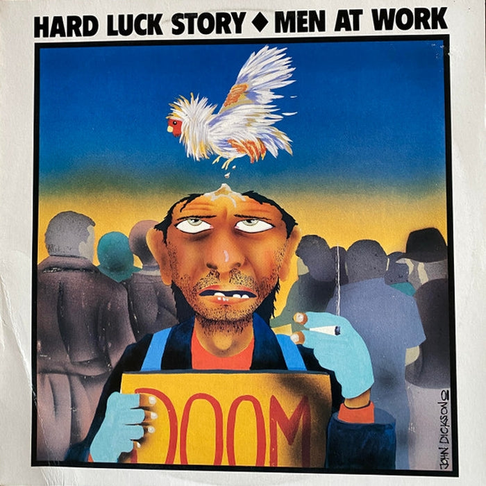 Men At Work – Hard Luck Story (Dance Mix) (LP, Vinyl Record Album)