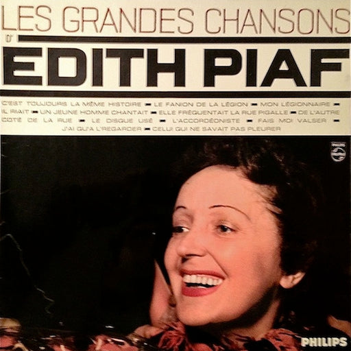 Edith Piaf – Les Grandes Chansons D' Edith Piaf (LP, Vinyl Record Album)