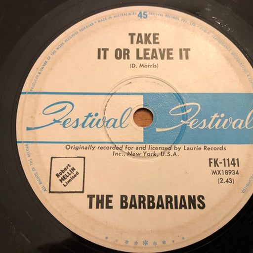 The Barbarians – Are You A Boy Or Are You A Girl (LP, Vinyl Record Album)