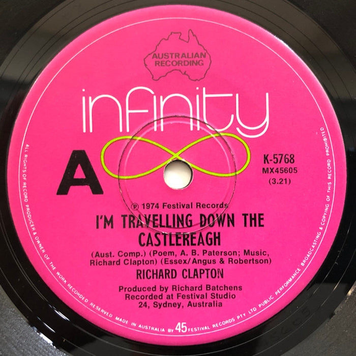 Richard Clapton – I'm Travelling Down The Castlereagh (LP, Vinyl Record Album)