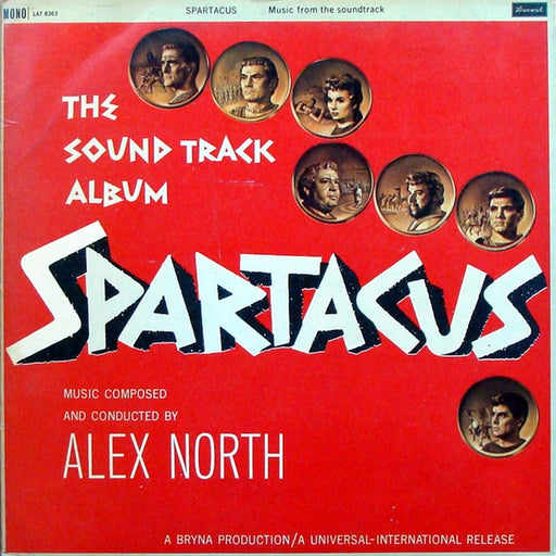 Alex North – Spartacus (The Sound Track Album) (LP, Vinyl Record Album)