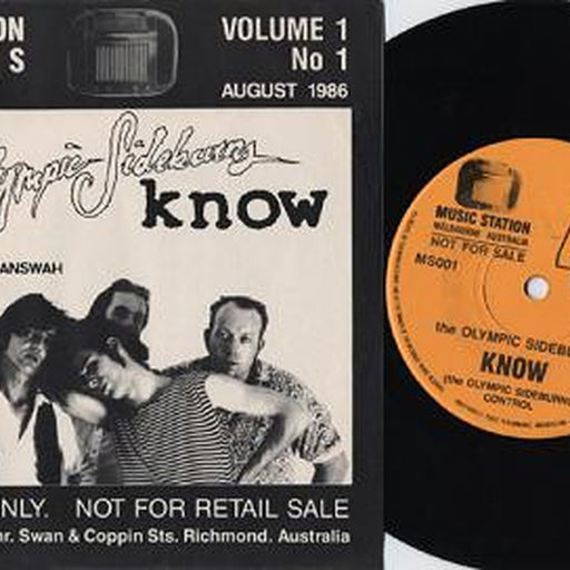 Blue Ruin, Olympic Sideburns – Music Station Records Volume 1 No. 1 (LP, Vinyl Record Album)