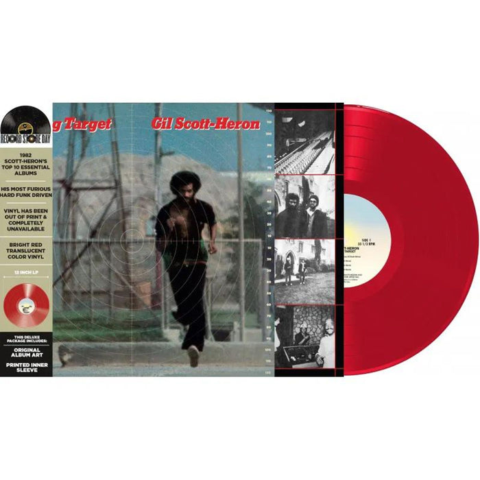 Gil Scott-Heron – Moving Target (Red Vinyl) LP vinyl record, image 2 of 3
