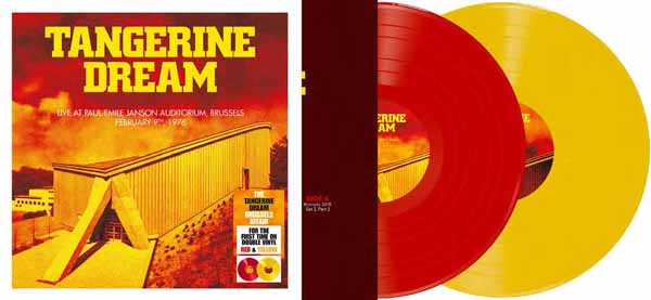 Tangerine Dream – Live At Paul-Emile Janson Auditorium, Brussels February 9th, 1976 LP vinyl record, image 2 of 2