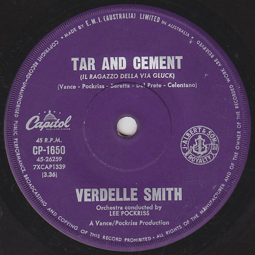 Tar And Cement – Verdelle Smith (LP, Vinyl Record Album)