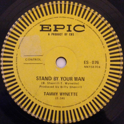 Tammy Wynette – Stand By Your Man / I Stayed Long Enough (LP, Vinyl Record Album)
