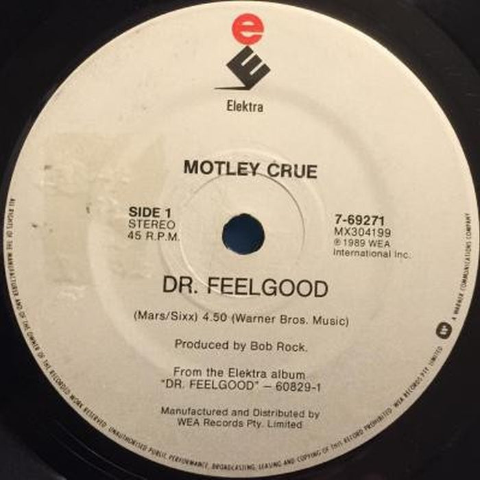 Mötley Crüe – Dr. Feelgood (LP, Vinyl Record Album)