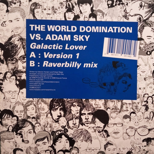 The World Domination, Adam Sky – Galactic Lover (LP, Vinyl Record Album)
