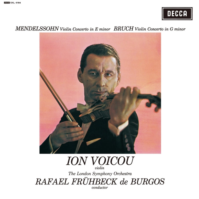 Felix Mendelssohn-Bartholdy, Max Bruch, Ion Voicu, The London Symphony Orchestra, Rafael Frühbeck De Burgos – Concerto In E Minor For Violin & Orchestra, Op.64 / Concerto No.1 In G Minor For Violin & Orchestra, Op.26 (LP, Vinyl Record Album)