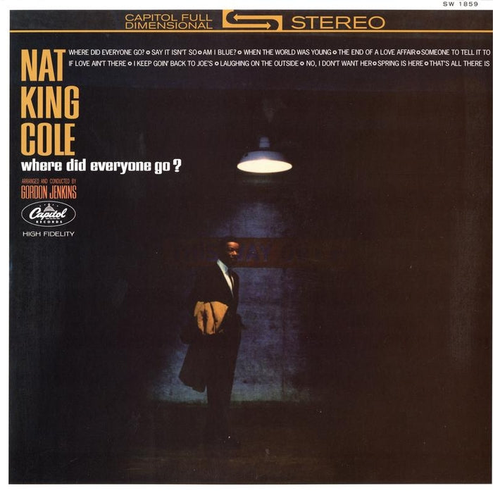 Nat King Cole – Where Did Everyone Go? (2xLP) (LP, Vinyl Record Album)