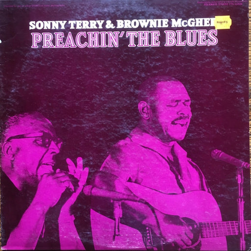 Sonny Terry & Brownie McGhee – Preachin' The Blues (LP, Vinyl Record Album)