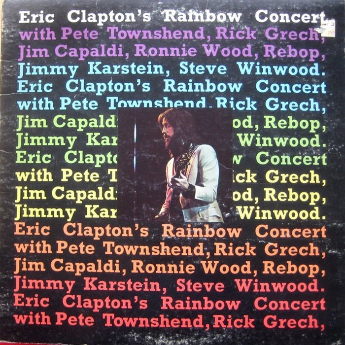 Eric Clapton – Eric Clapton's Rainbow Concert (LP, Vinyl Record Album)