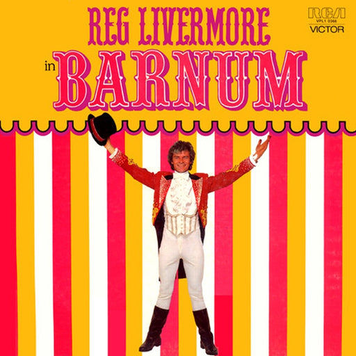 Reg Livermore, "Barnum" Original Australian Cast – Barnum (LP, Vinyl Record Album)