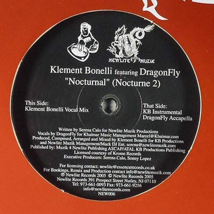 Klement Bonelli – Nocturnal (Nocturne 2) (LP, Vinyl Record Album)