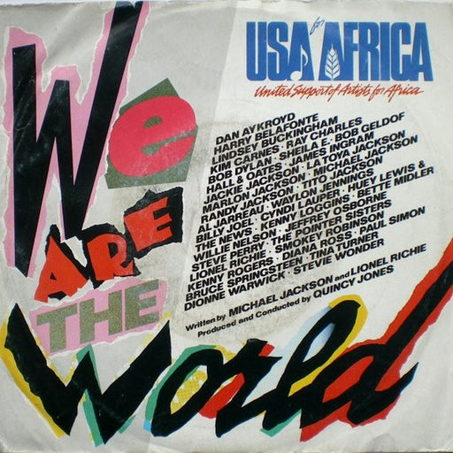 USA For Africa – We Are The World (LP, Vinyl Record Album)