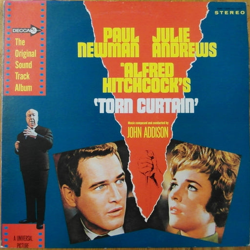 John Addison – Alfred Hitchcock's "Torn Curtain" - The Original Sound Track Album (LP, Vinyl Record Album)