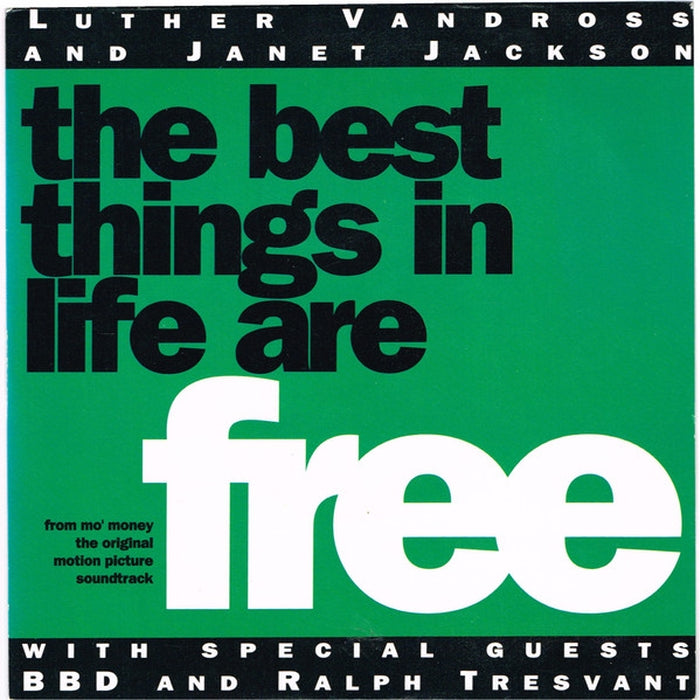 Luther Vandross, Janet Jackson, Bell Biv Devoe, Ralph Tresvant – The Best Things In Life Are Free (LP, Vinyl Record Album)