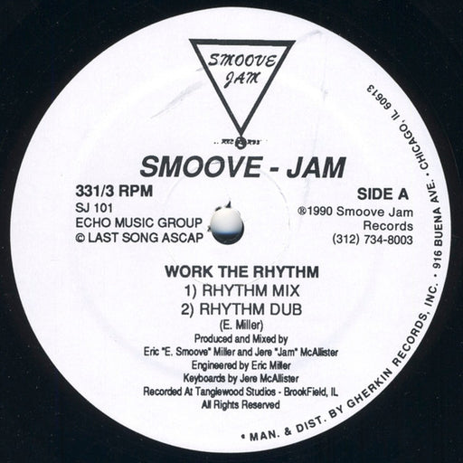 Smoove - Jam – Work The Rhythm (LP, Vinyl Record Album)