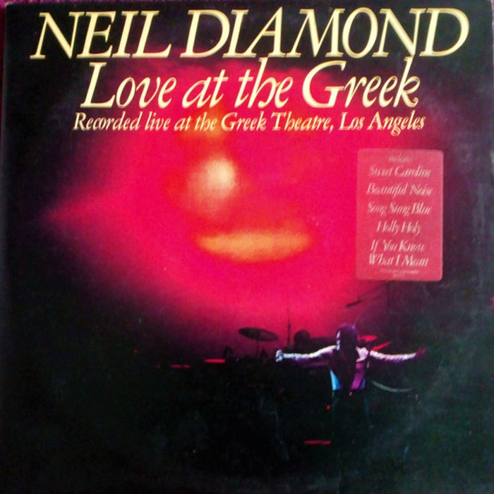 Neil Diamond – Love At The Greek (Recorded Live At The Greek Theatre, Los Angeles) (LP, Vinyl Record Album)