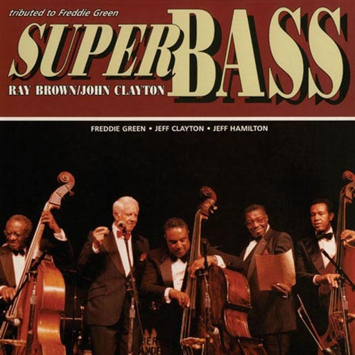 Ray Brown, John Clayton – Super Bass (LP, Vinyl Record Album)