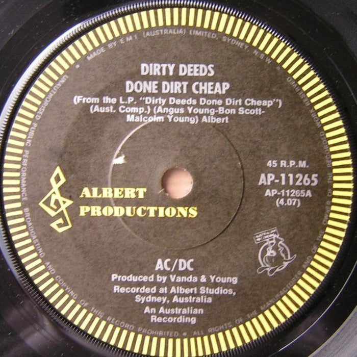 AC/DC Vinyl Records