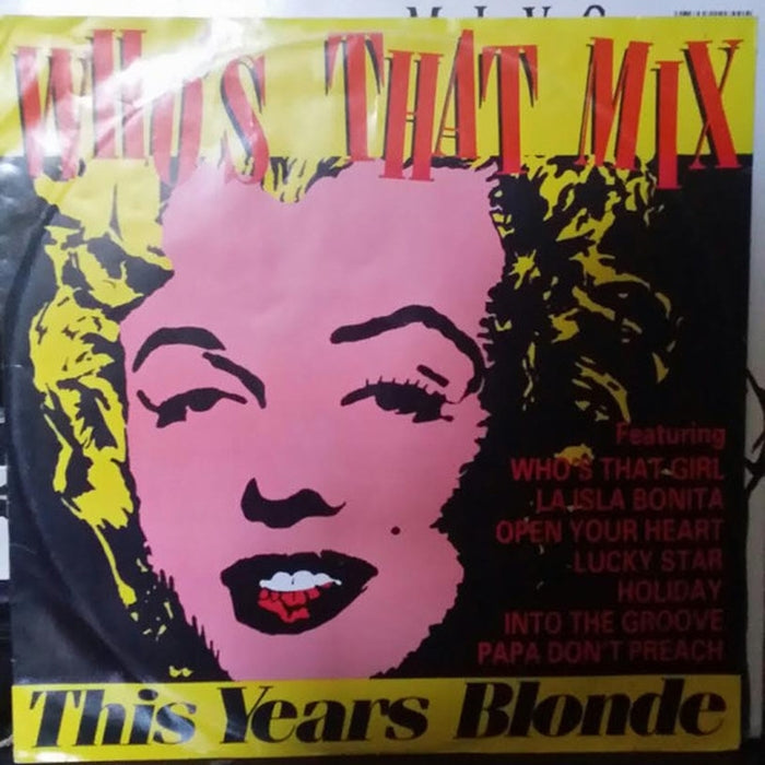 This Year's Blonde – Who's That Mix (LP, Vinyl Record Album)