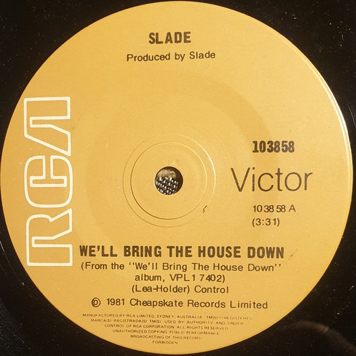 Slade – We'll Bring The House Down (LP, Vinyl Record Album)