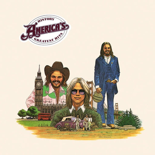 America – History - America's Greatest Hits (LP, Vinyl Record Album)