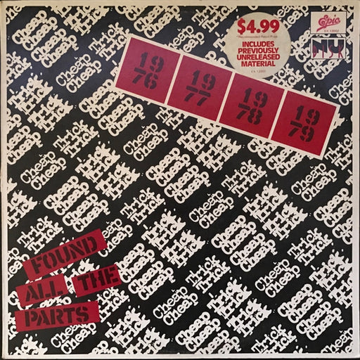 Cheap Trick – Found All The Parts (LP, Vinyl Record Album)