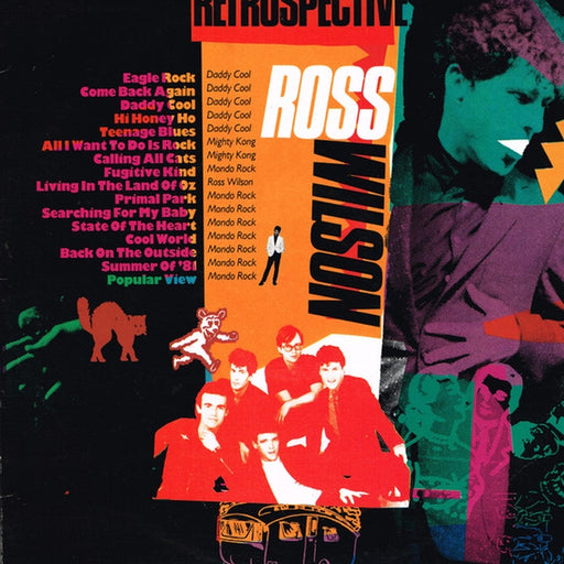 Daddy Cool, Ross Wilson, Mighty Kong, Mondo Rock – Retrospective Ross Wilson (LP, Vinyl Record Album)