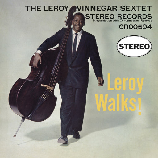 Leroy Vinnegar - Leroy Walks! (Contemporary Records Acoustic Sounds Series) LP vinyl record, image 1 of 2