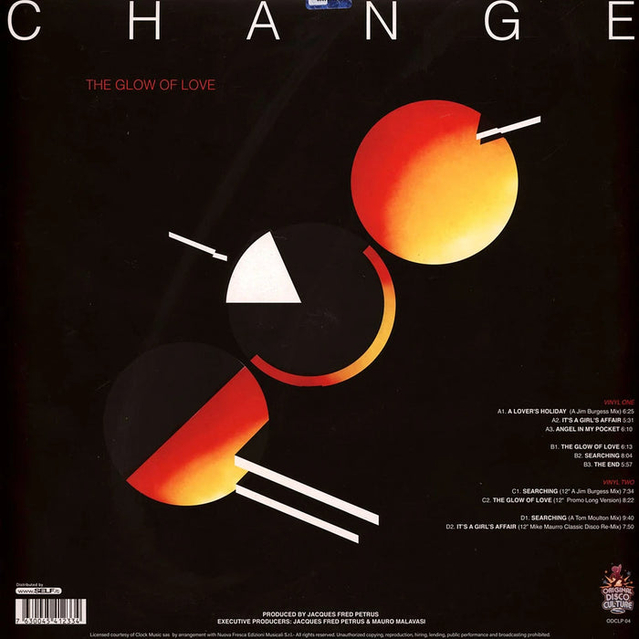 Change – The Glow Of Love (2xLP, 40th Anniversary) LP vinyl record, image 2 of 2
