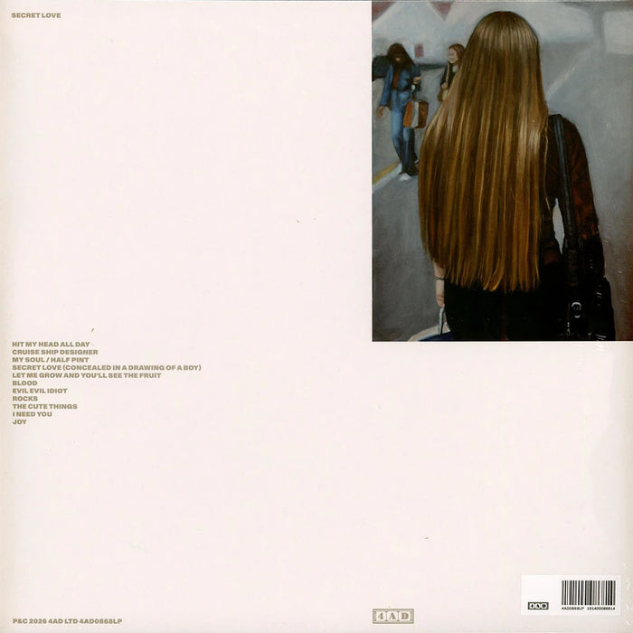 Dry Cleaning – Secret Love (Recycled Black Vinyl) LP vinyl record, image 3 of 3