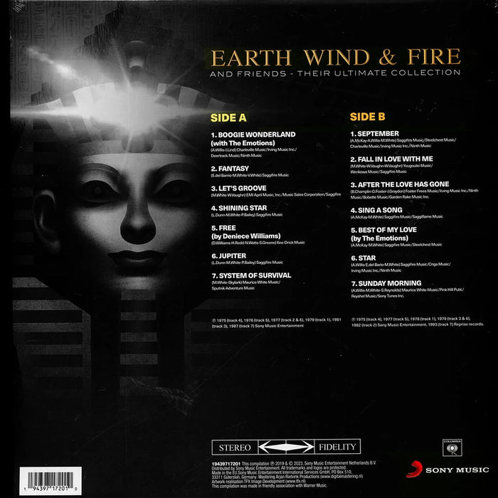 Earth, Wind & Fire – Their Ultimate Collection LP vinyl record, image 2 of 2